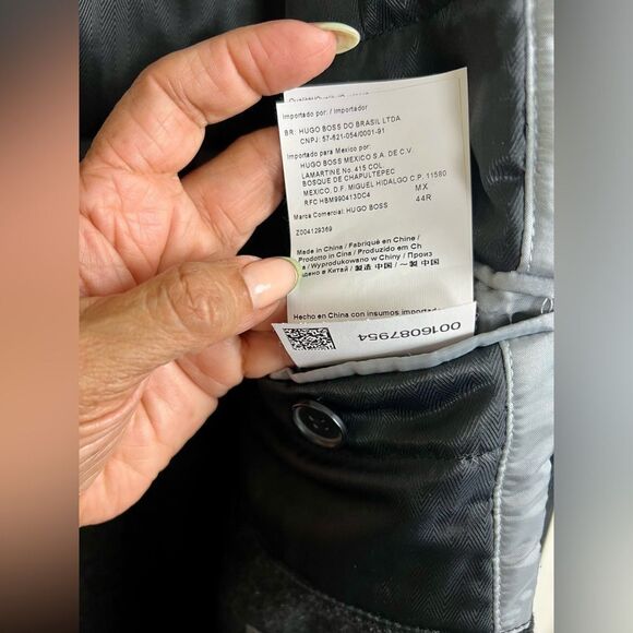 Boss Hugo Boss Rain Repellent Hooded Coat - Picture 13 of 13